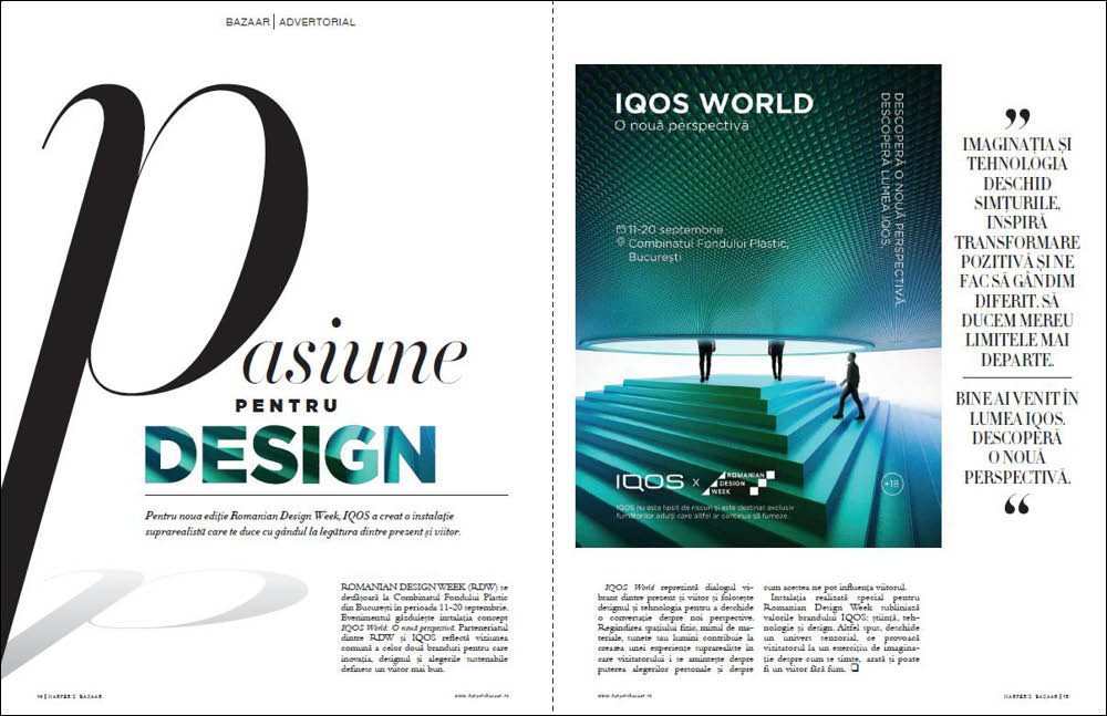 IQOS spread